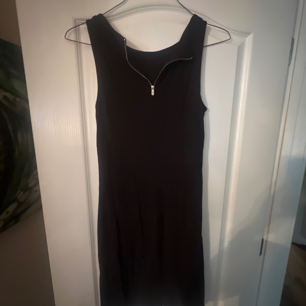 Simple black dress